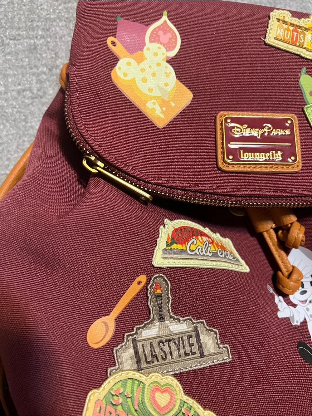 Disney Parks Loungefly Food & Festival Backpack
